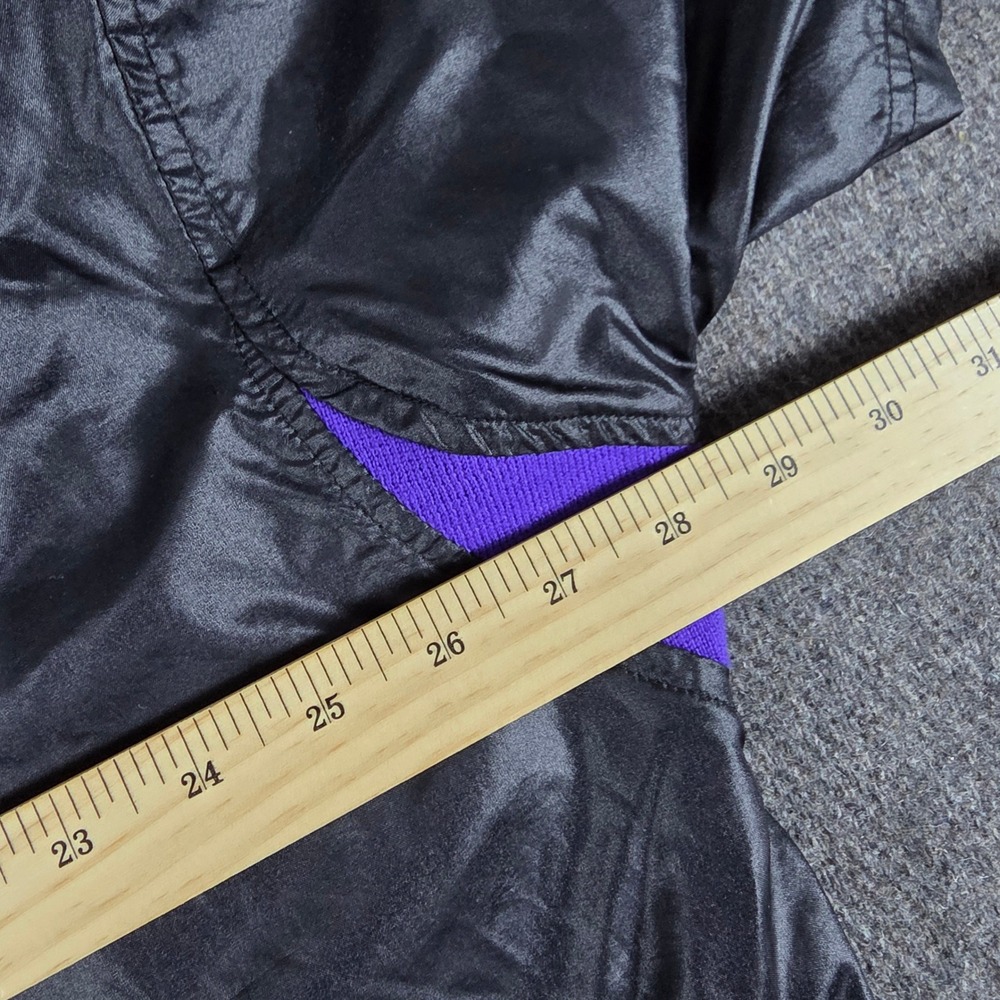 VTG‎ Starter Tampa Bay Devil Rays Windbreaker Mens XL Black Diamond Collection - Picture 11 of 11
